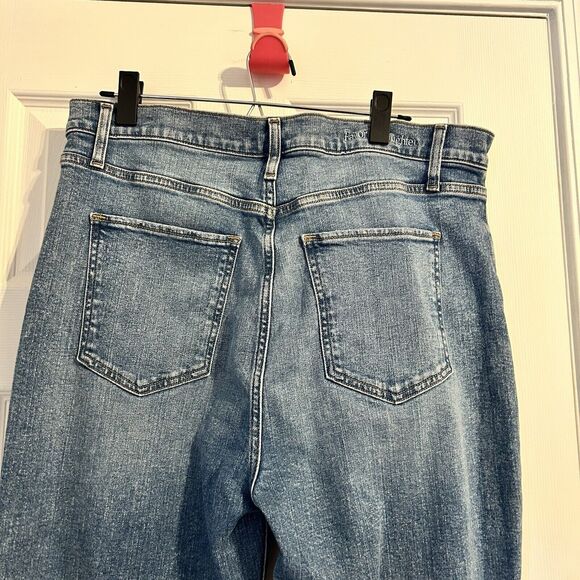 Favorite Daughter Jeans Valentina High Rise Mini Boot Cut Indio 34 Light Blue - Picture 8 of 15